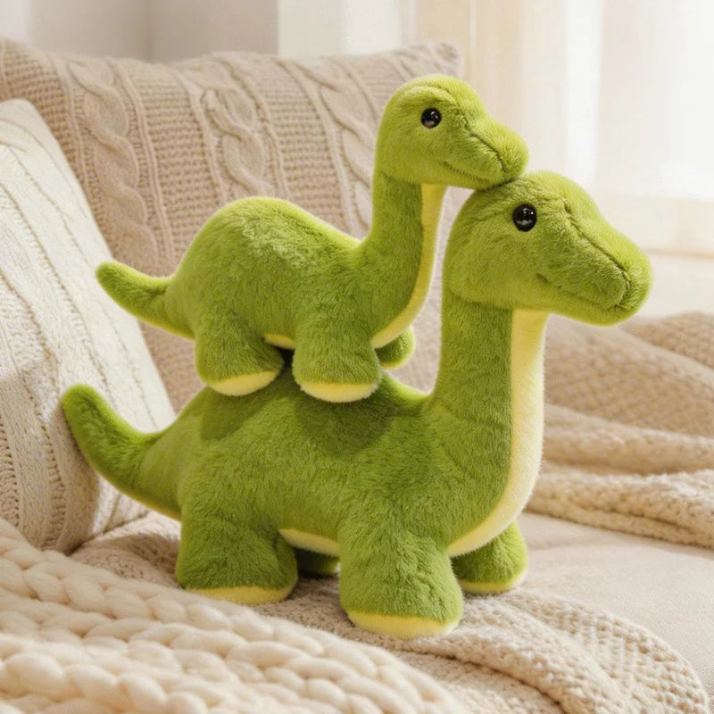 Cuddly Lime Green Dinosaur Plush Toy Assortment - Image 2
