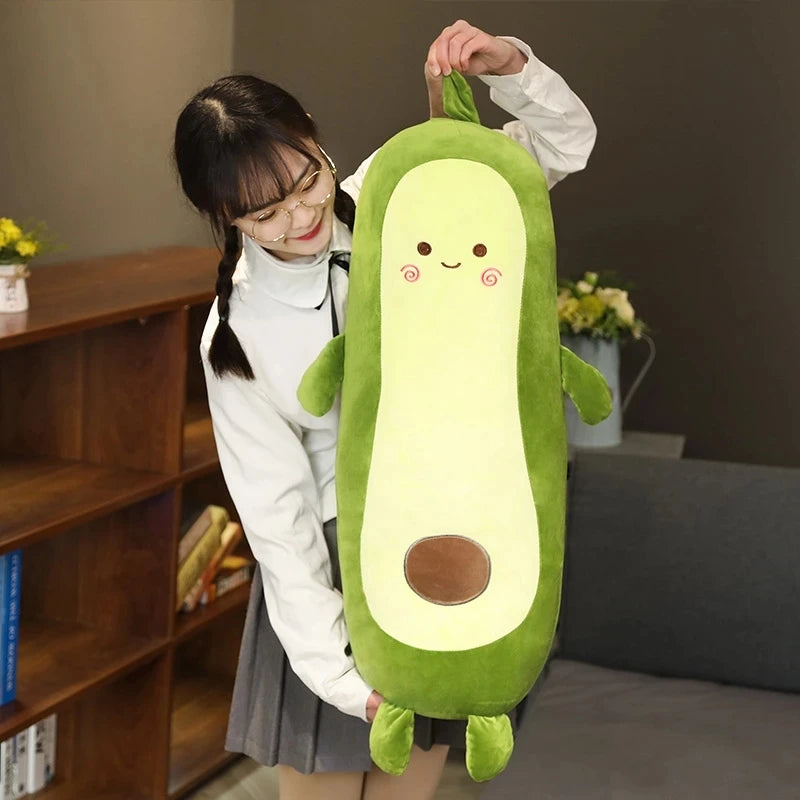 Oversized Cute Avocado Plush Toy - Image 5