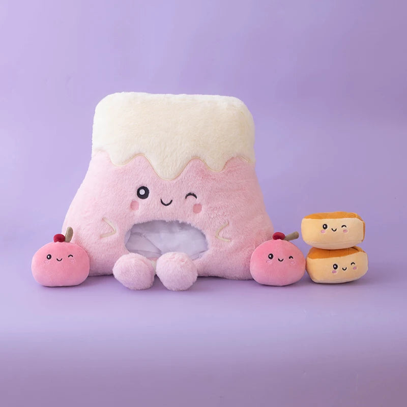 Sweet Custard Plush Pillow with Hand Warmer Pocket - Image 6