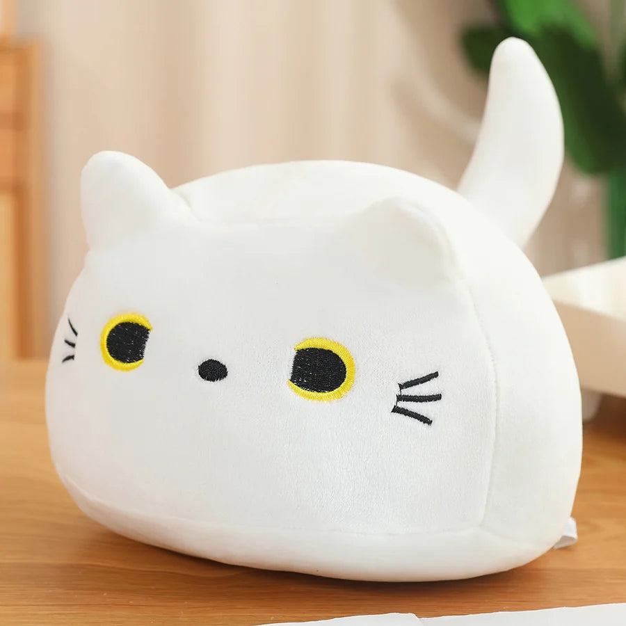 Kawaii Chubby Cat Plushie & Keychain Set - Image 10