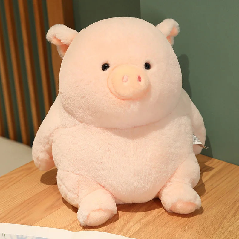 Cute Light Grey Sitting Plush Elephant - Image 11