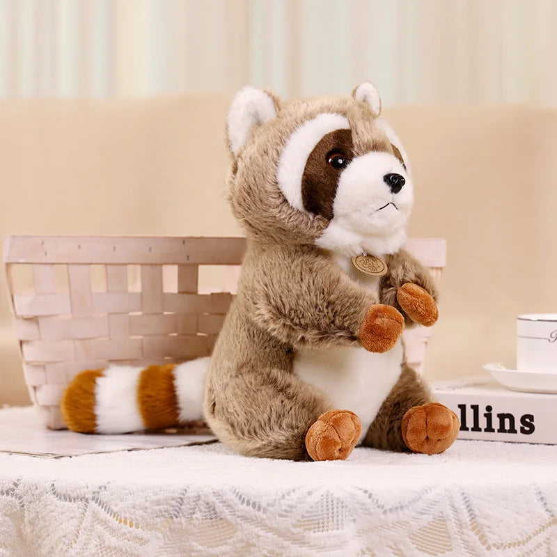Cute Brown Squirrel Plush Toy with Fluffy Tail - Image 6