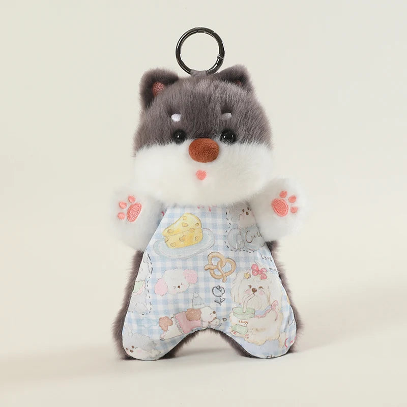 Pastel Plush Animal Toys with Patterned Bodies - Image 7