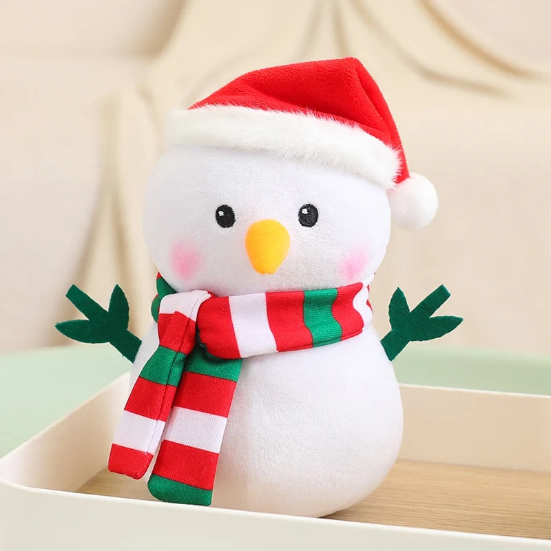 Red Santa Claus Plush with Merry Christmas Sign - Image 11