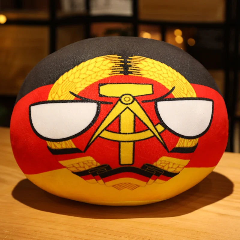 Soft Round Countryball Flag Plush Toy - Image 23