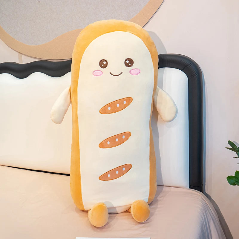 Smiling Baguette Plush Pillow - Image 7