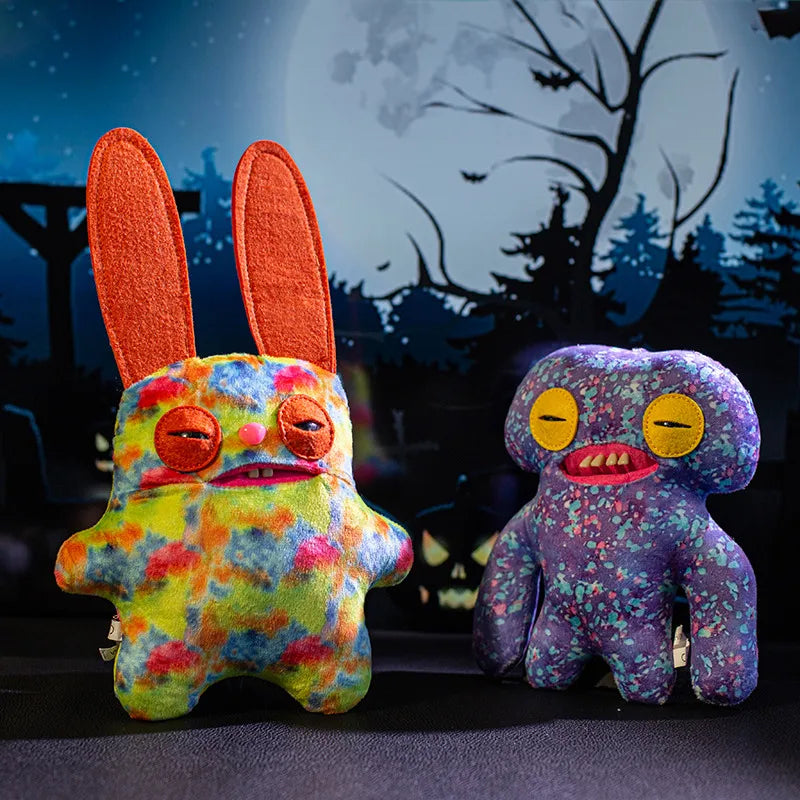 Colorful Ugly Monster Plush with Exposed Teeth - Image 4