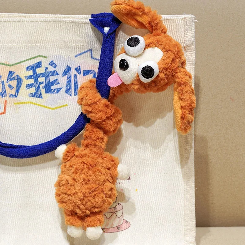 Whimsical Multi-Animal Plush Strap with Googly Eyes - Image 2