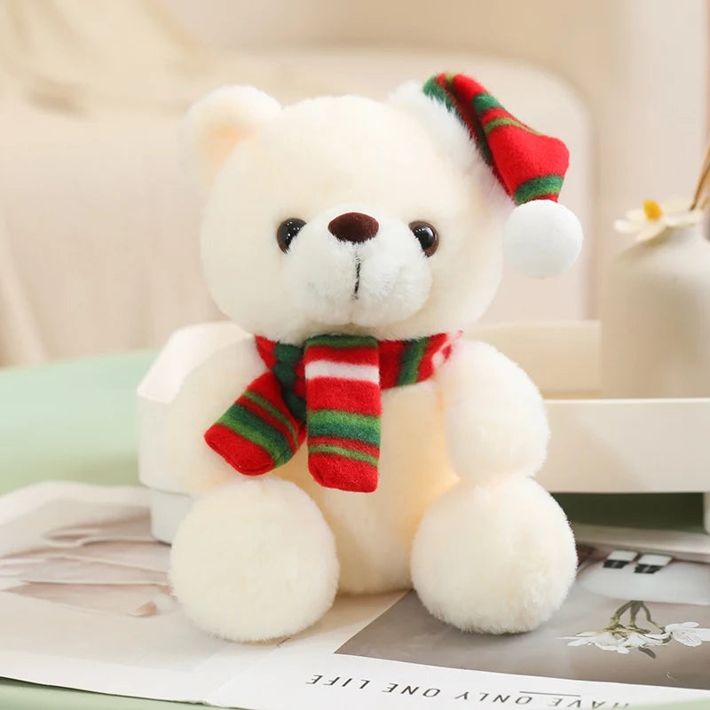 Red Santa Claus Plush with Merry Christmas Sign - Image 12