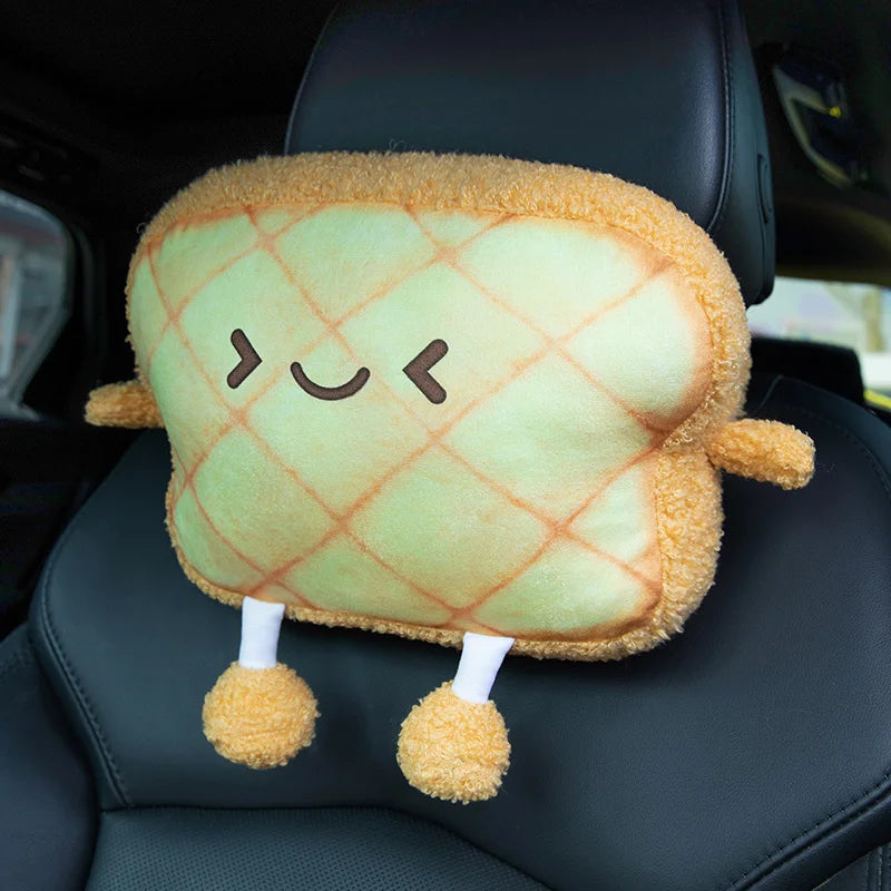Cute Assorted Toasted Bread Plush Pillow Set - Image 6
