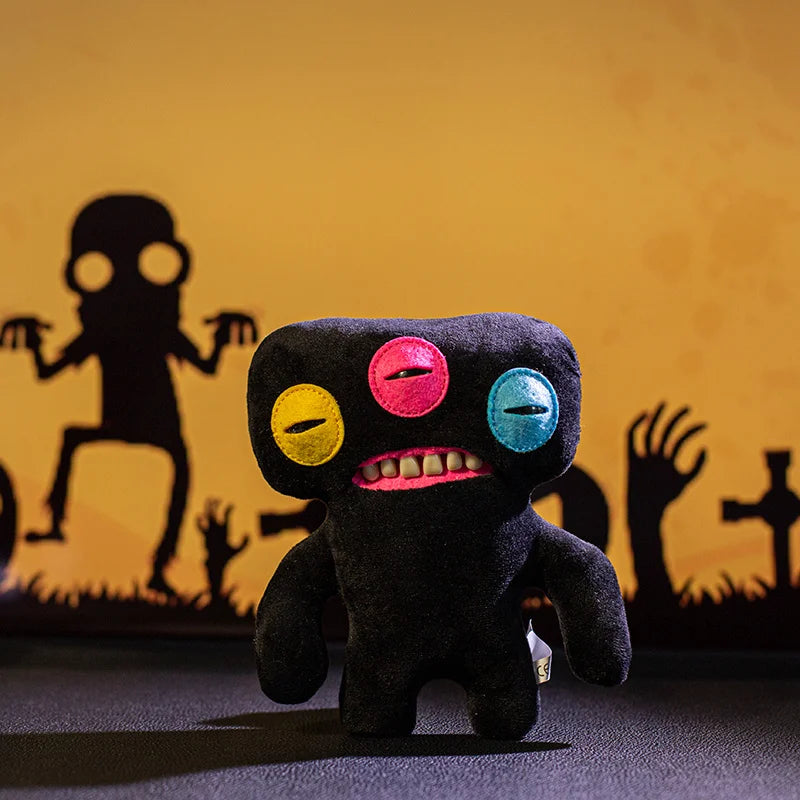 Colorful Ugly Monster Plush with Exposed Teeth - Image 8