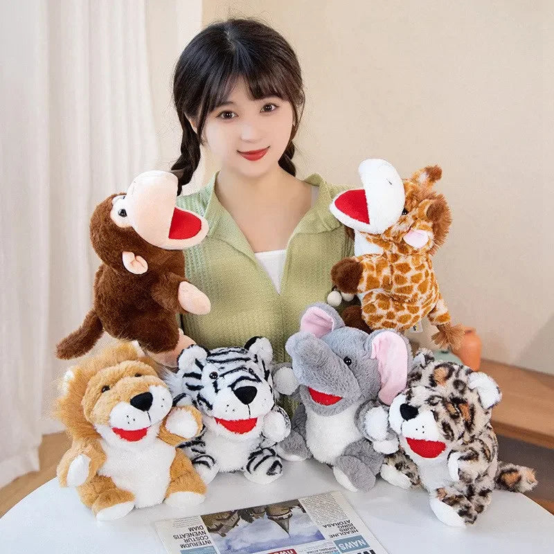 Assorted Soft Plush Animal Hand Puppets - Image 2