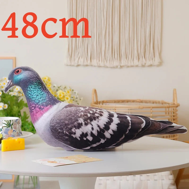 Colorful Realistic Rooster Plush Pillow - Image 13