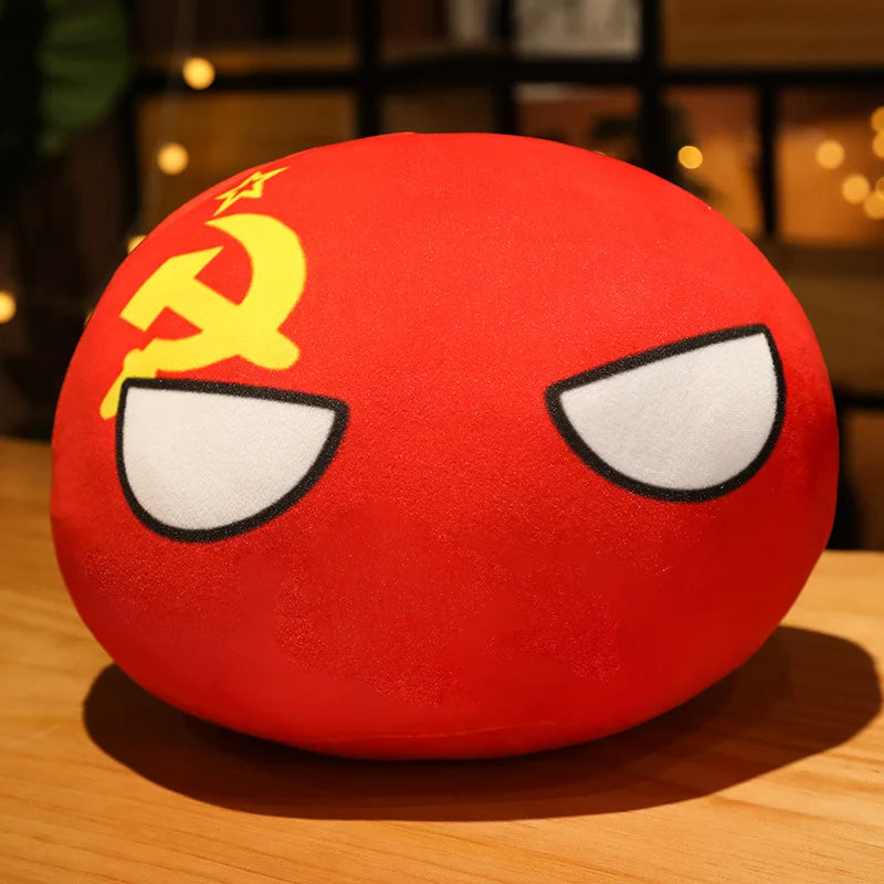 Soft Round Countryball Flag Plush Toy - Image 18