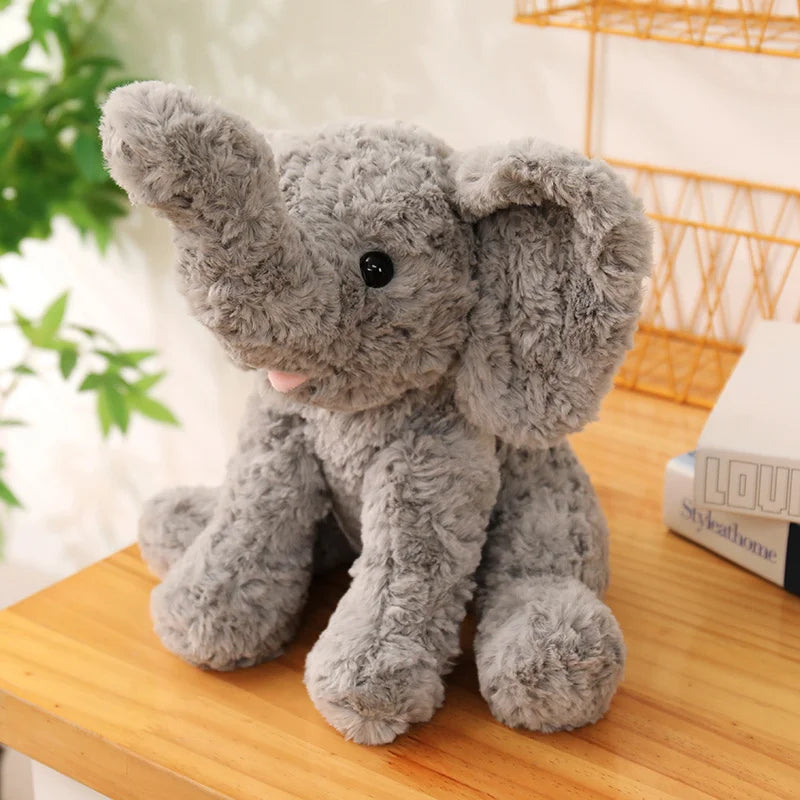Curly Orange and White Fox Plush Toy - Image 7