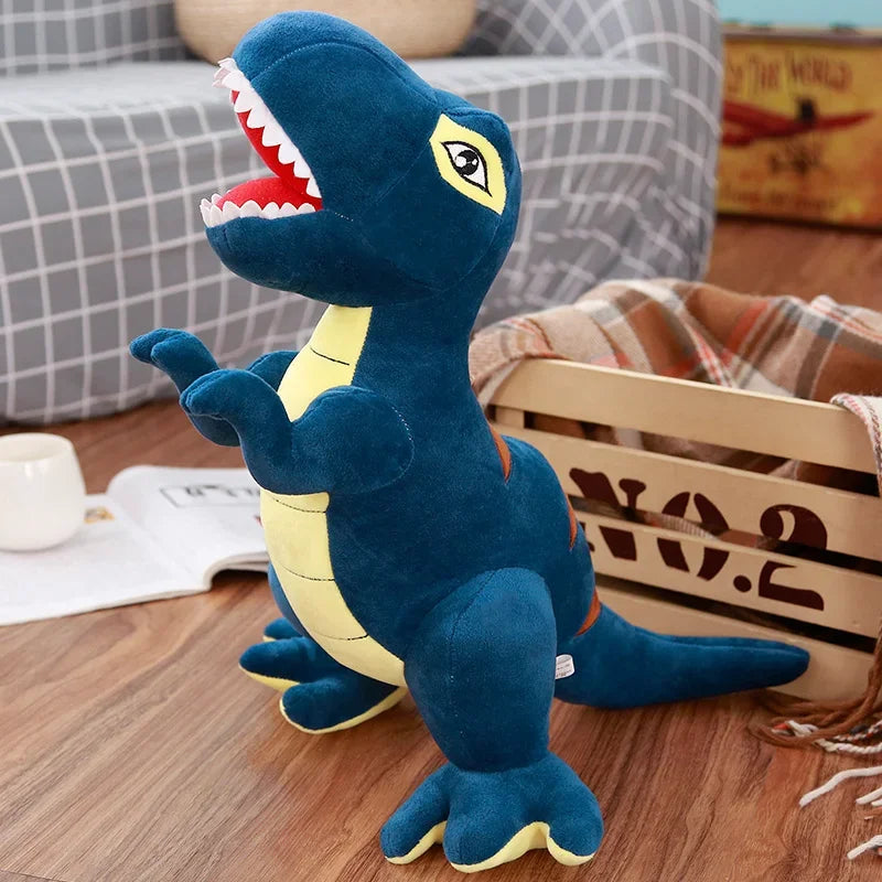 Soft Blue T-Rex Roaring Dinosaur Plush - Image 7