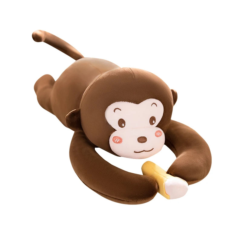 Soft Long Arm Brown Monkey Hugging Plush - Image 7