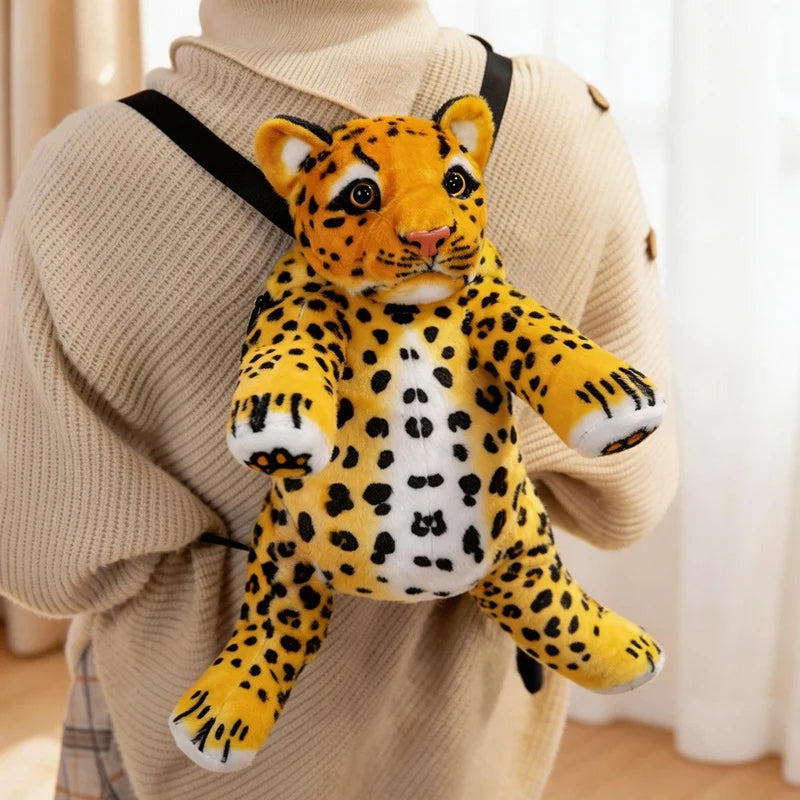 Tiger Animal Plush Backpack - Image 9