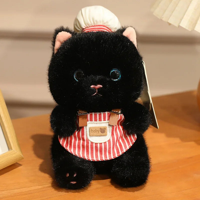 Adorable Cat Plush Toys with Glitter Heart Collar - Image 21