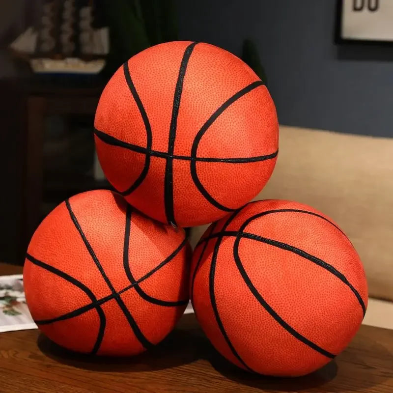 Soft Orange Basketball Plush Pillow - Image 5