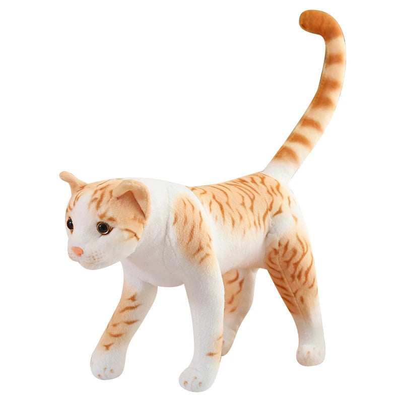 Realistic Tabby Cat Plush Toy - Image 6