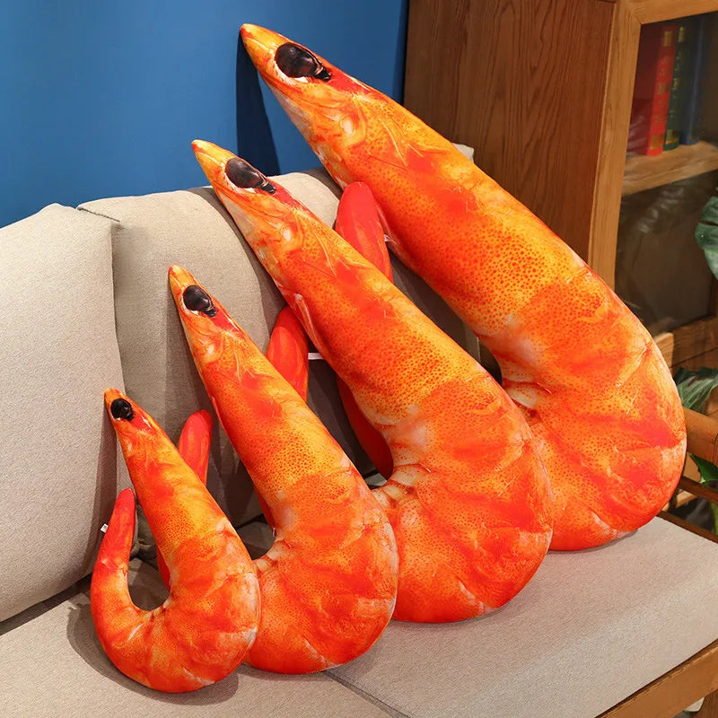 Realistic Cooked Seafood Plush Pillows - Image 5