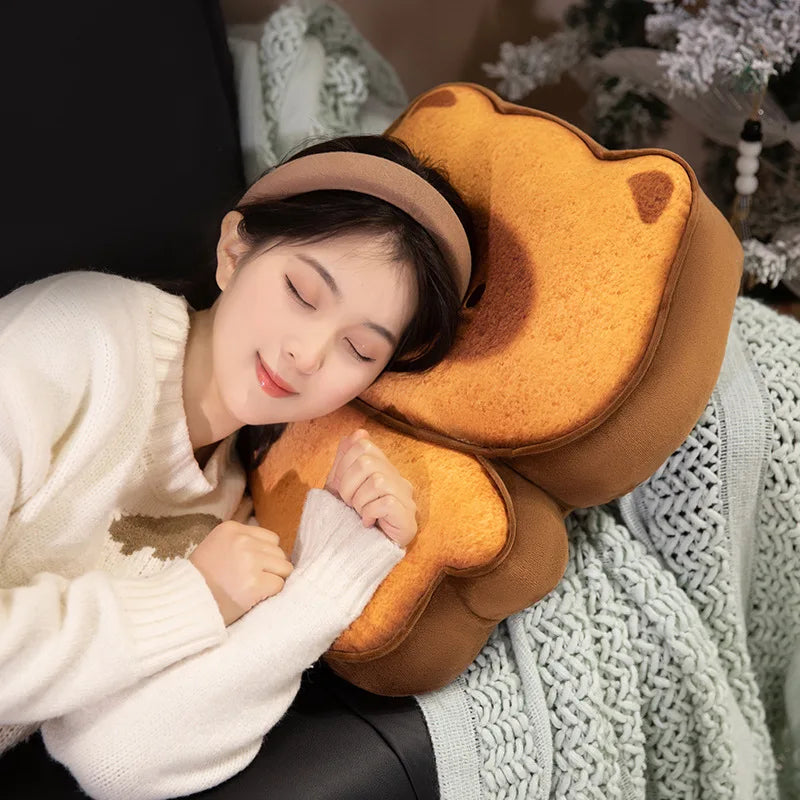 Adorable Plush Cookie Bear Keychain - Image 4