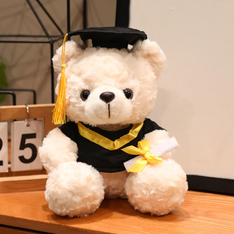 Cute Graduation Teddy Bear Plush with Diploma - Image 9