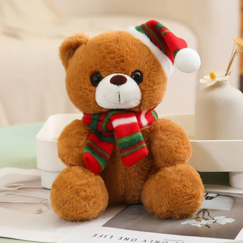 Red Santa Claus Plush with Merry Christmas Sign - Image 13