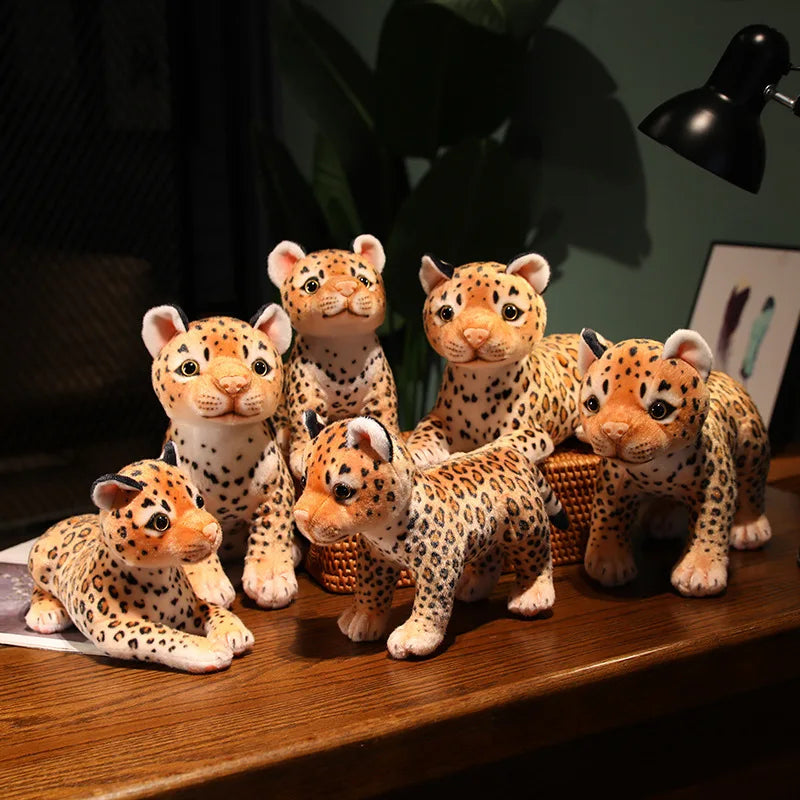 Realistic Leopard Cub Plush Toy - Image 2