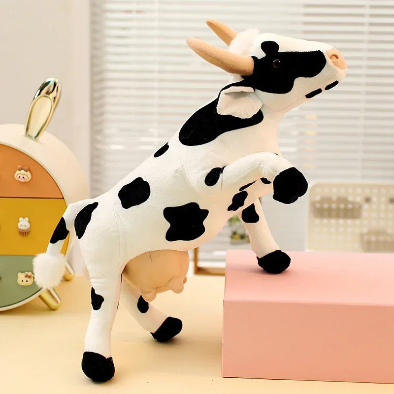 Black and White Spotted Cow Plush with Udders - Image 6