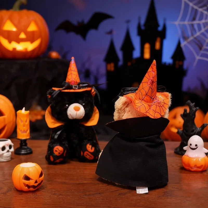 Cute Halloween Witch Plush Bear Set - Image 3