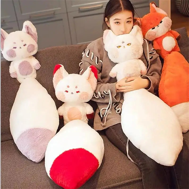 Cute Long Tail Fox Plushie