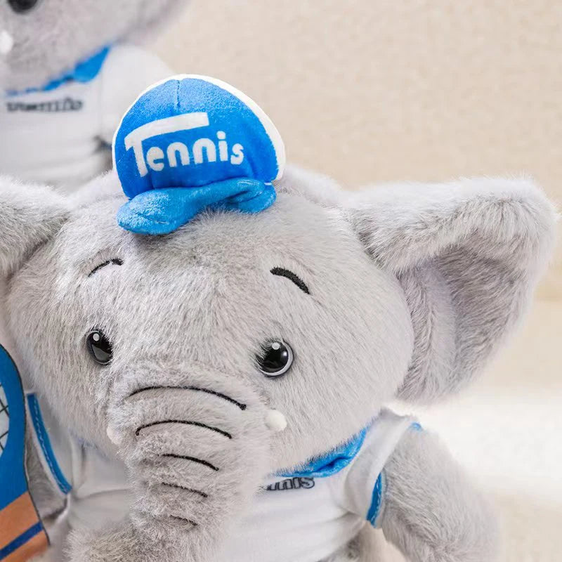 Adorable Tennis Elephant Plush Toy - Image 6