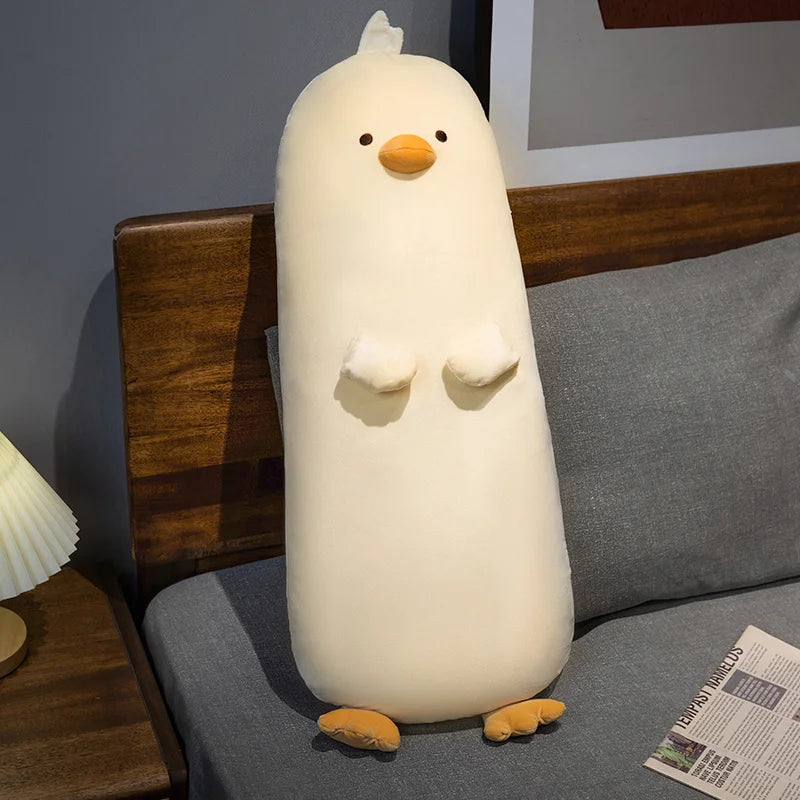 Cute Pale Yellow Chick Body Pillow - Image 7