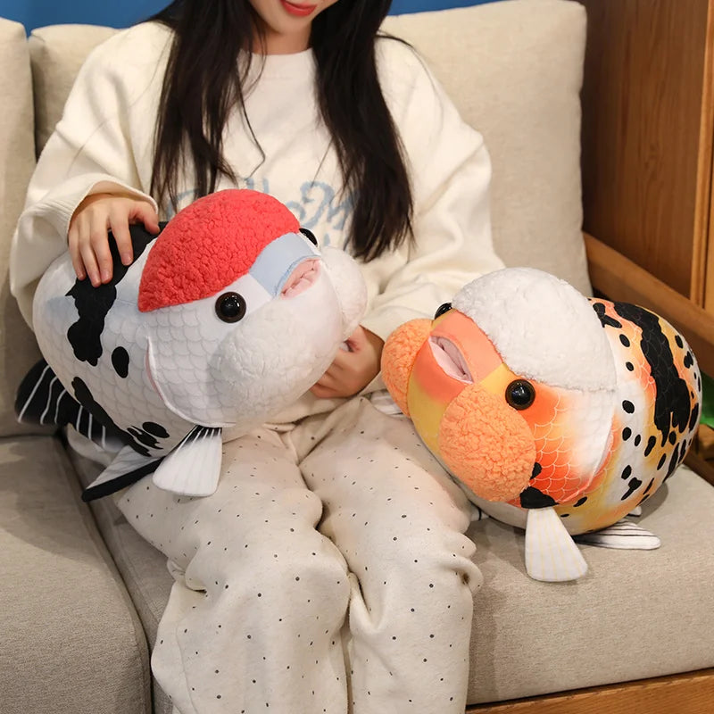 Chunky Ranchu Goldfish Plush Toy - Image 2