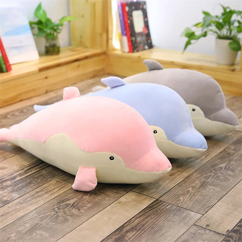 Cute Pastel Narwhal Plush Body Pillow - Image 5
