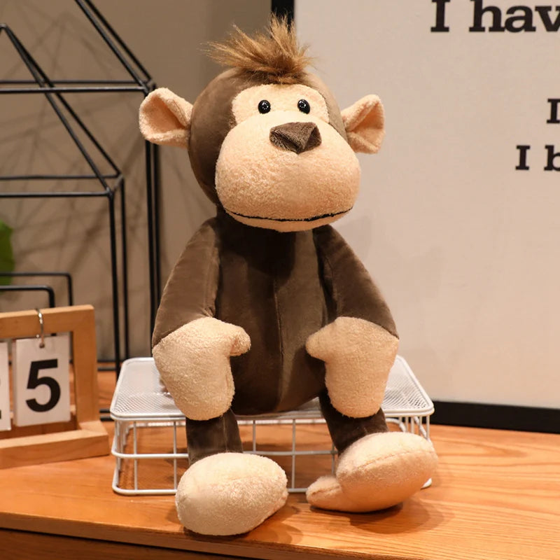Cute Tan Lion Plush Toy with Fluffy Mane - Image 10