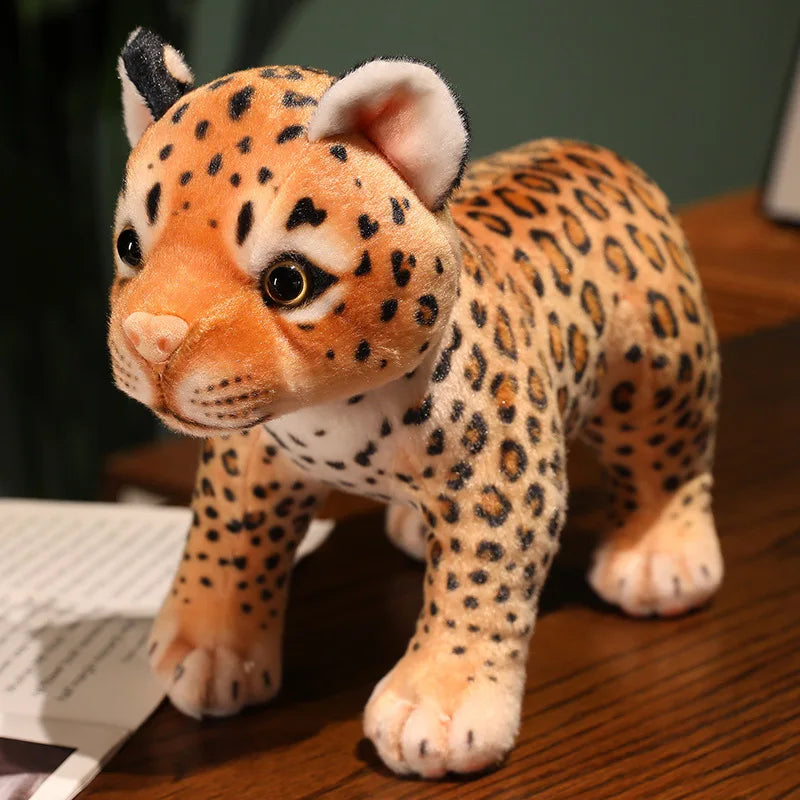 Realistic Leopard Cub Plush Toy - Image 4