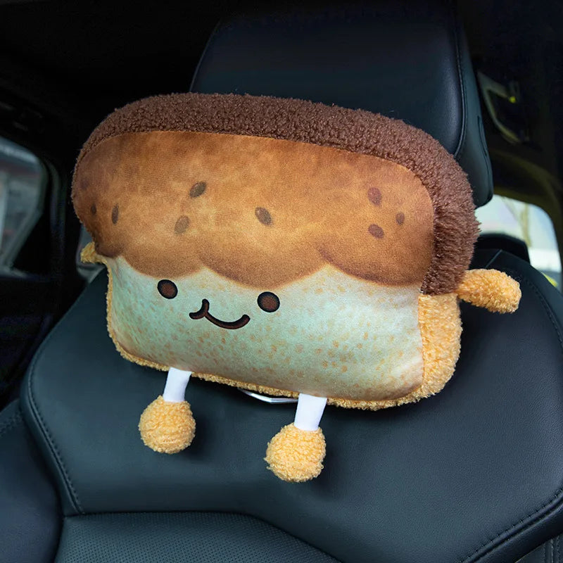 Cute Assorted Toasted Bread Plush Pillow Set - Image 5
