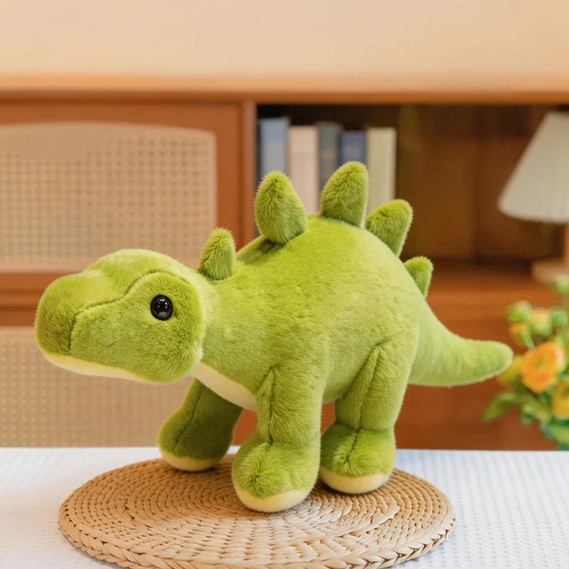 Cute Lime Green Plush Dinosaur Assortment - Image 6