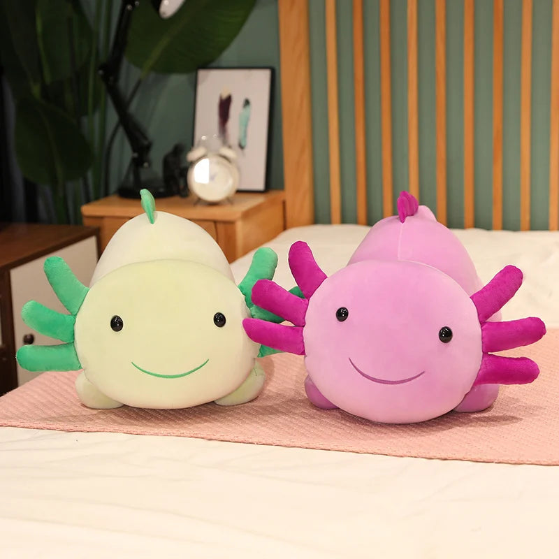 Vibrant Axolotl Plush Hugging Pillow - Image 4