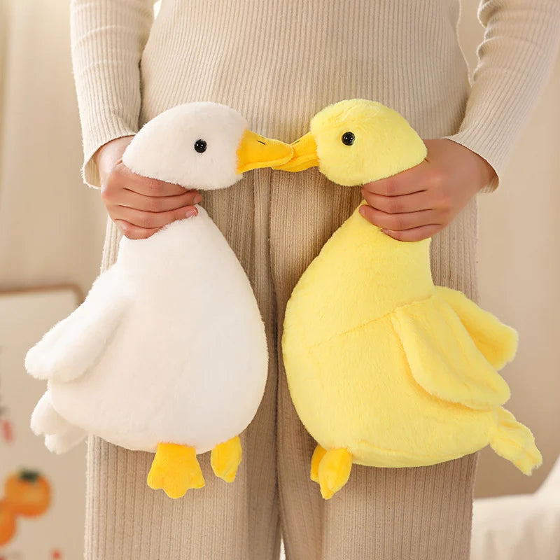 Adorable Kissing Duck Plush Pair