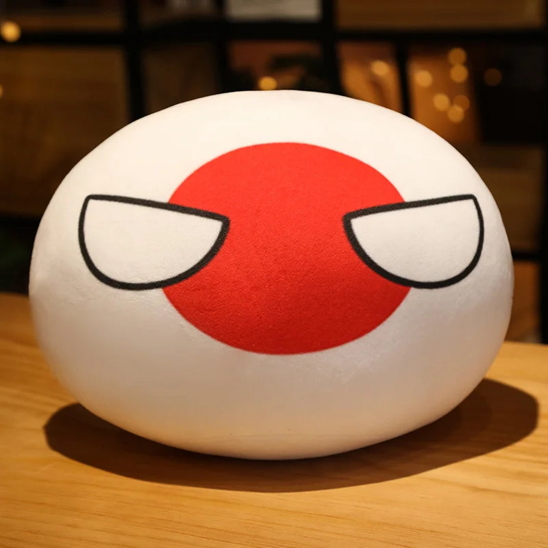 Soft Round Countryball Flag Plush Toy - Image 7