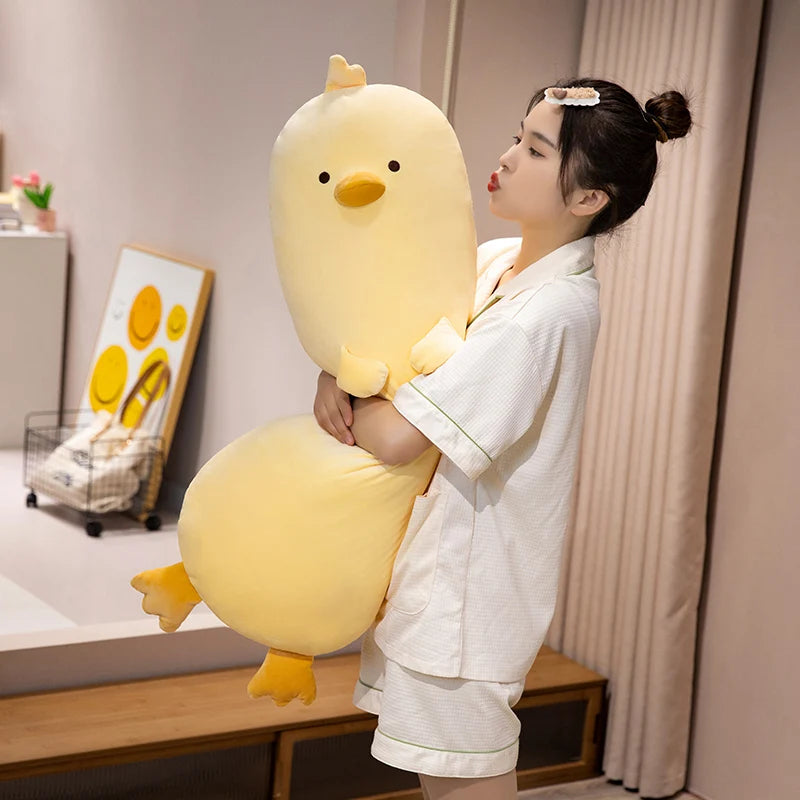 Cute Pale Yellow Chick Body Pillow - Image 4