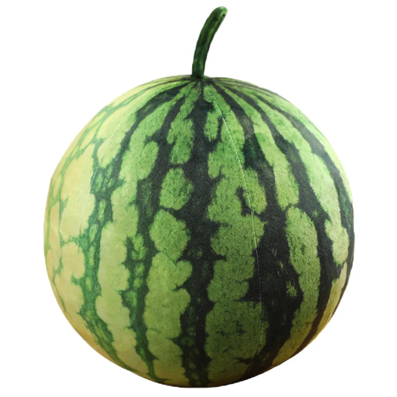 Realistic Watermelon Fruit Plush Pillow - Image 8