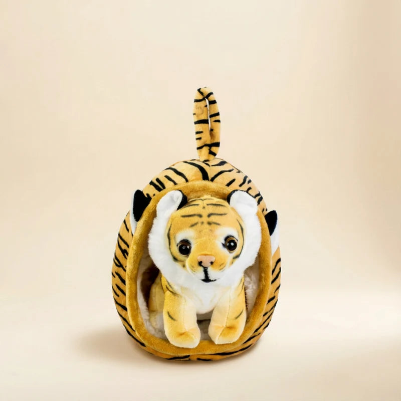 Safari Plush Animal Set with Matching Dens - Image 12