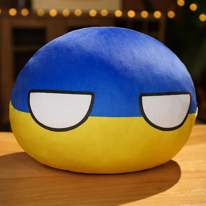 Countryball National Flag Plush Cushion - Image 16