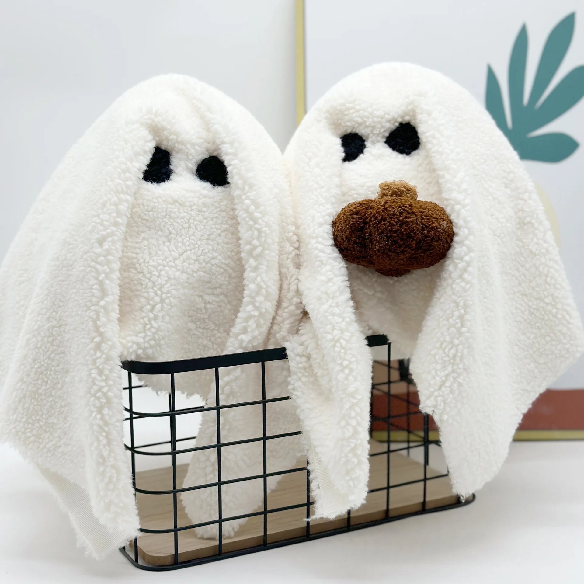 Cute Demon Plush Toy with Red Heart - Image 3