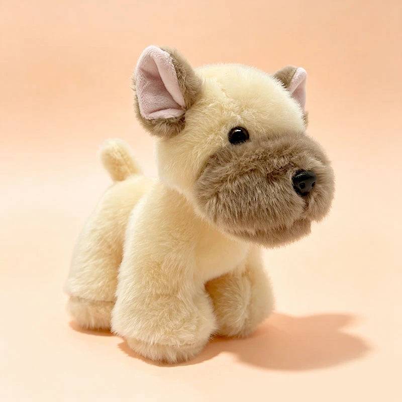 Soft Plush Puppy Toy with Blush Cheeks - Image 7